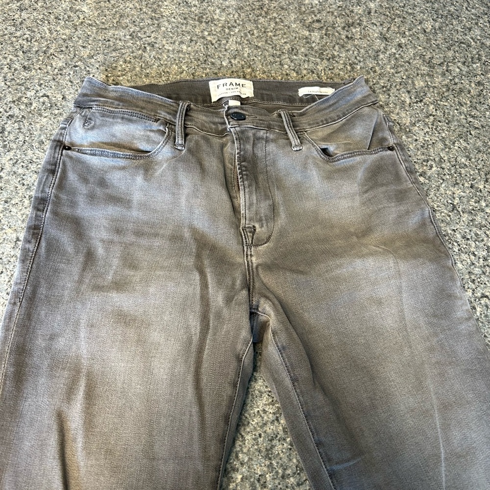 Frame denim jeggings, le high skinny size 28